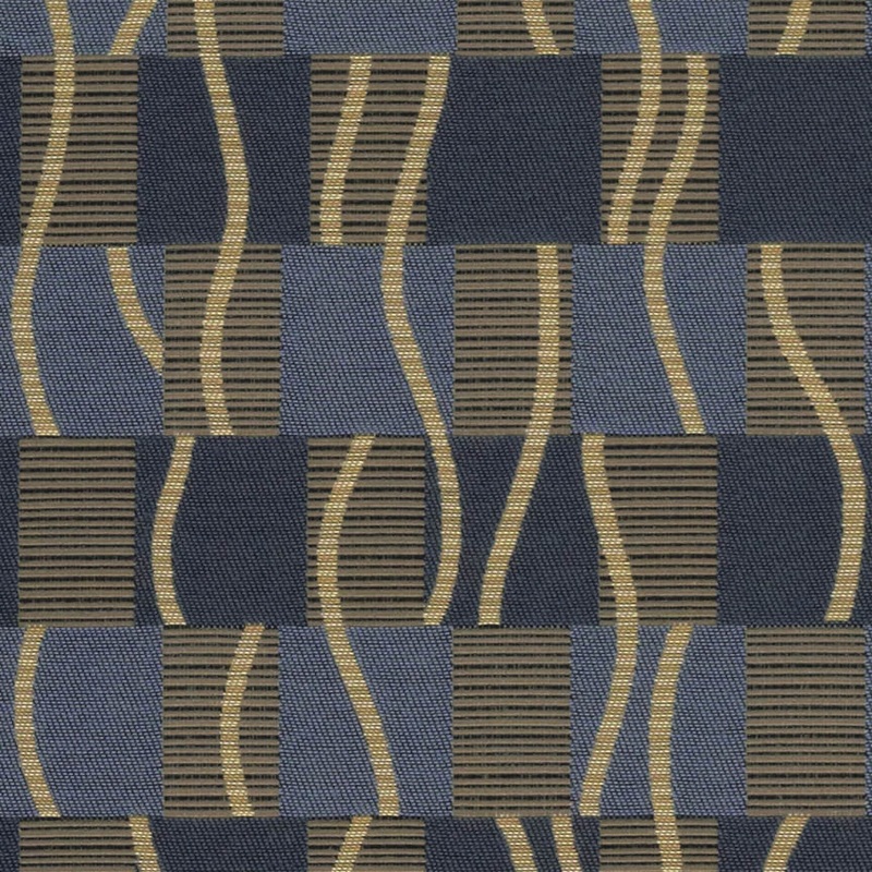 Fabric Remnant of Arc-Com Samba Blueberry