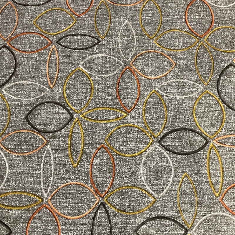 Carnegie Pike Print Color 2 Geometric Upholstery Vinyl