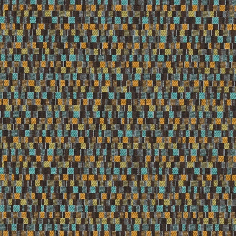 CF Stinson Fractal Monarch Blue Crypton Upholstery Fabric