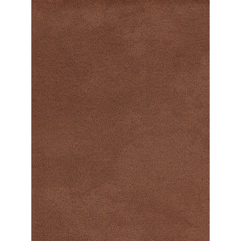 Stampede Rust Solid Brown Upholstery Fabric
