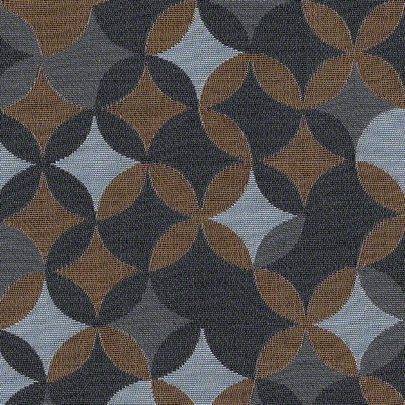 CF Stinson Whirl Blue Yonder Blue Upholstery Fabric