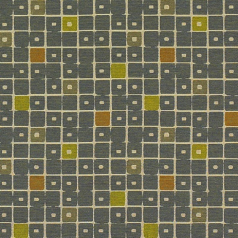 Bloc Canal Colorful Checker Upholstery Fabric