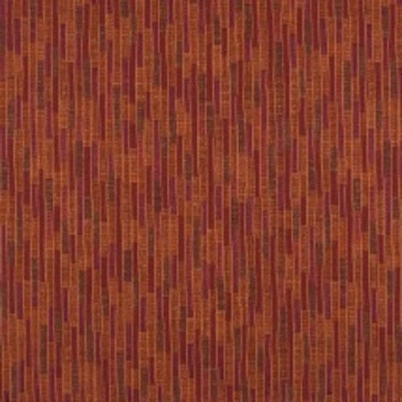 Remnant of Riviera Flame Upholstery Fabric