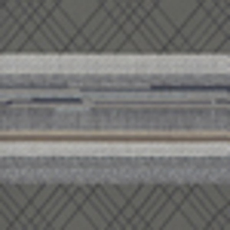 Remnant of Stereo Stripe Charcoal Frost Upholstery Fabric
