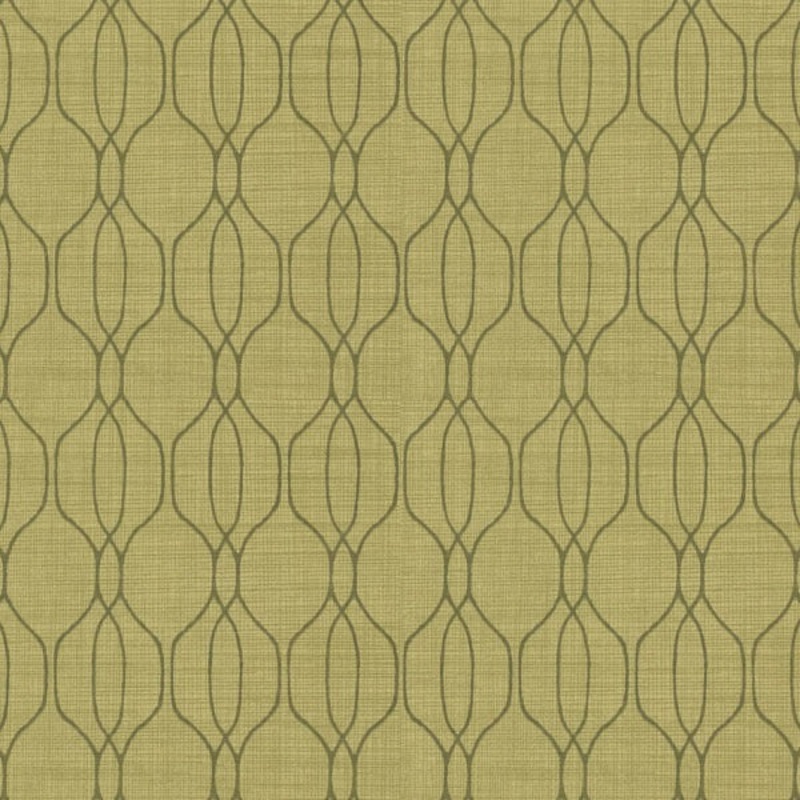 Fabric Remnant of Arc-Com Isabella Lime Upholstery Vinyl
