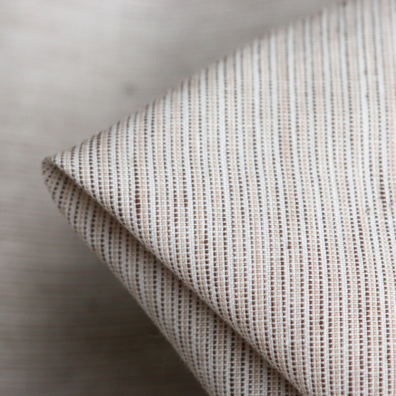 Espresso Stripe Linen