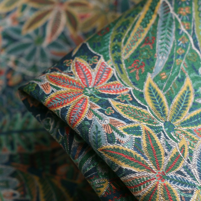 Adelphi Voyage Green - Liberty Sycamore Linen