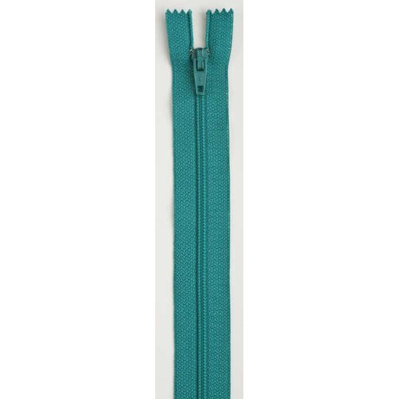 All-Purpose Polyester Coil Zipper 9in Blue Turquoise - F7209-356