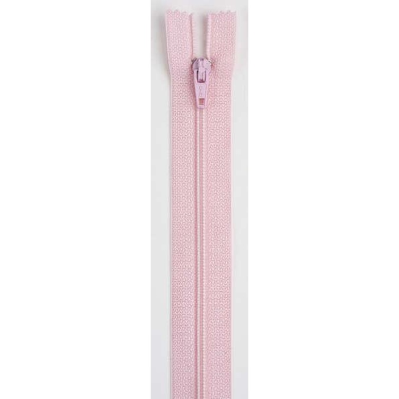 All-Purpose Polyester Coil Zipper 9in Light Pink - F7209-030