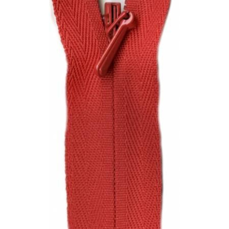 Unique Invisible Zipper 18" - Coral