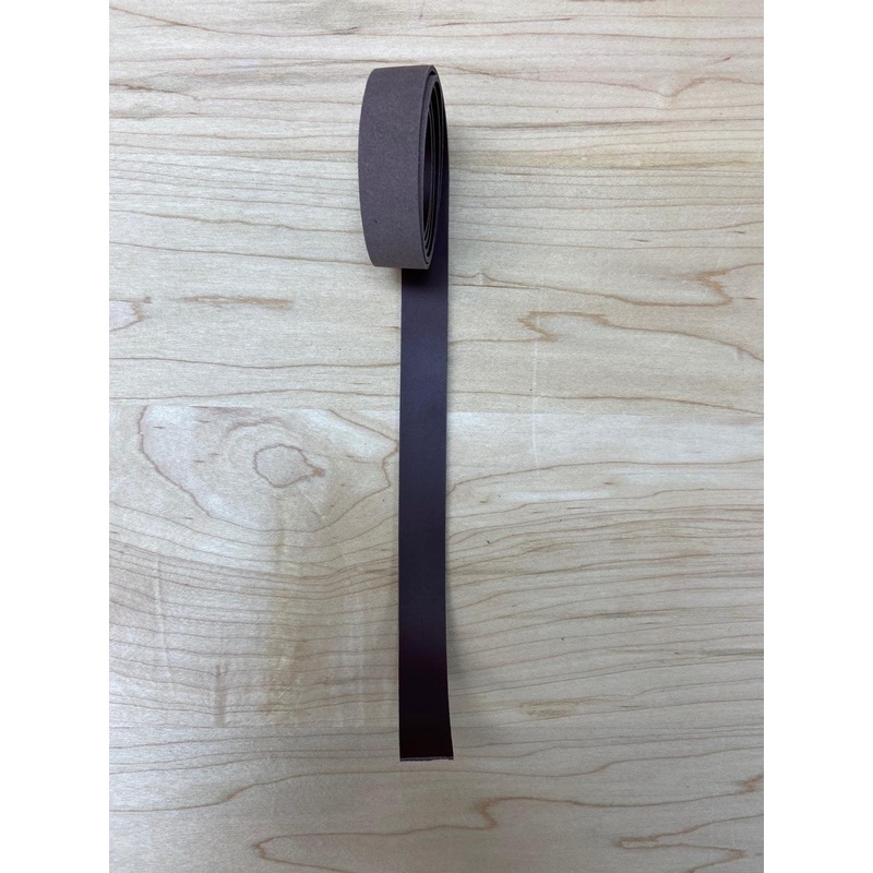 3/4" Wide Leather Bag Straps 100% Real Leather -  DK Brown