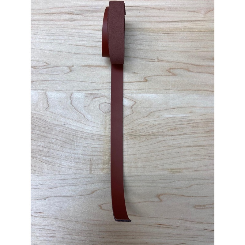3/4" Wide Leather Bag Straps 100% Real Leather - Cinnamon