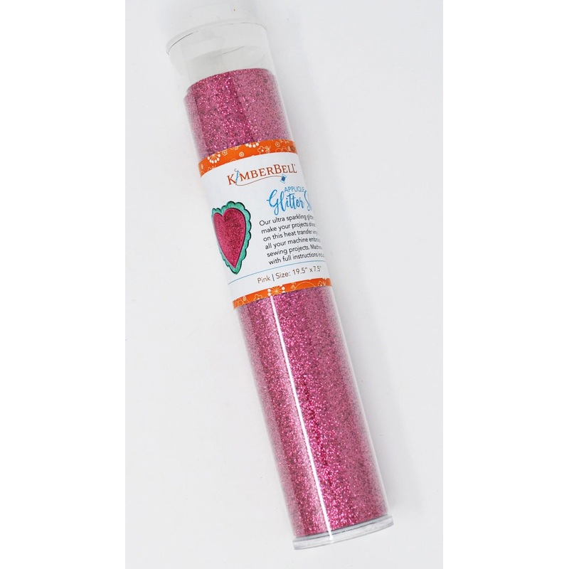 Applique Glitter Sheet-Pink KDKB148