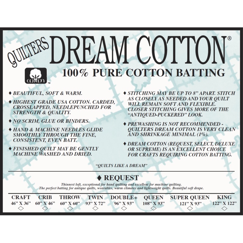 White Request Double 93x96 W3D