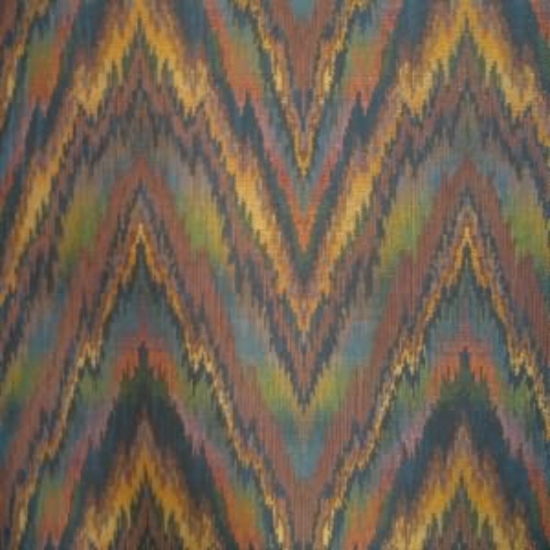 54" Flamestitch Gold, Purple and Blue (RR)