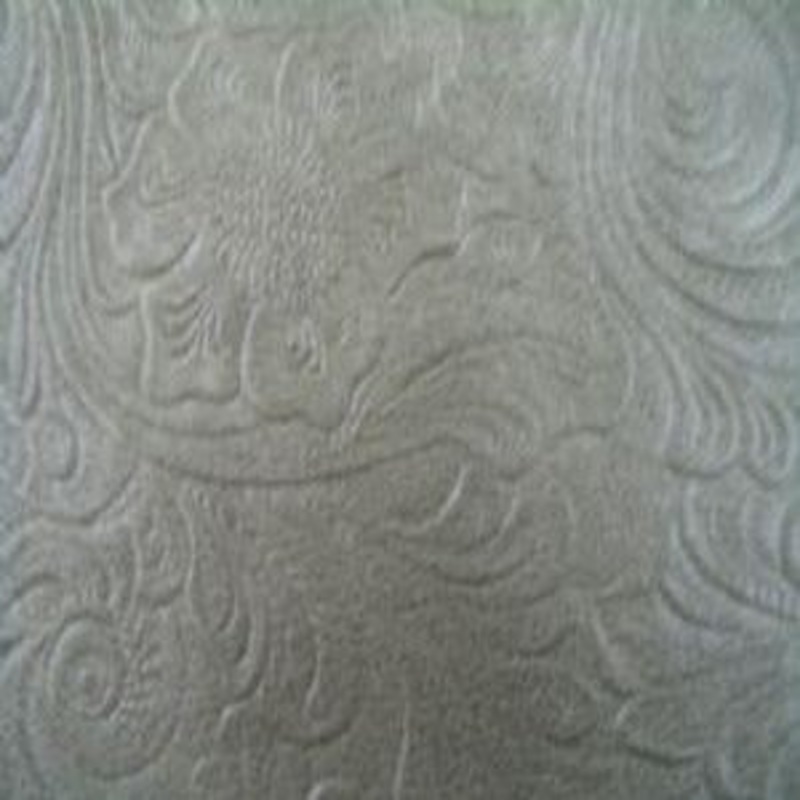 54" Tooled Sage Green Fleece Back