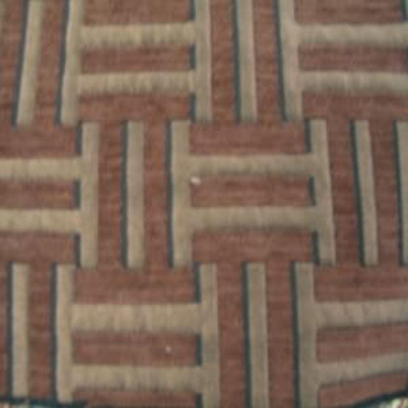 54" Chenille Basketweave 2 Tone Brown
