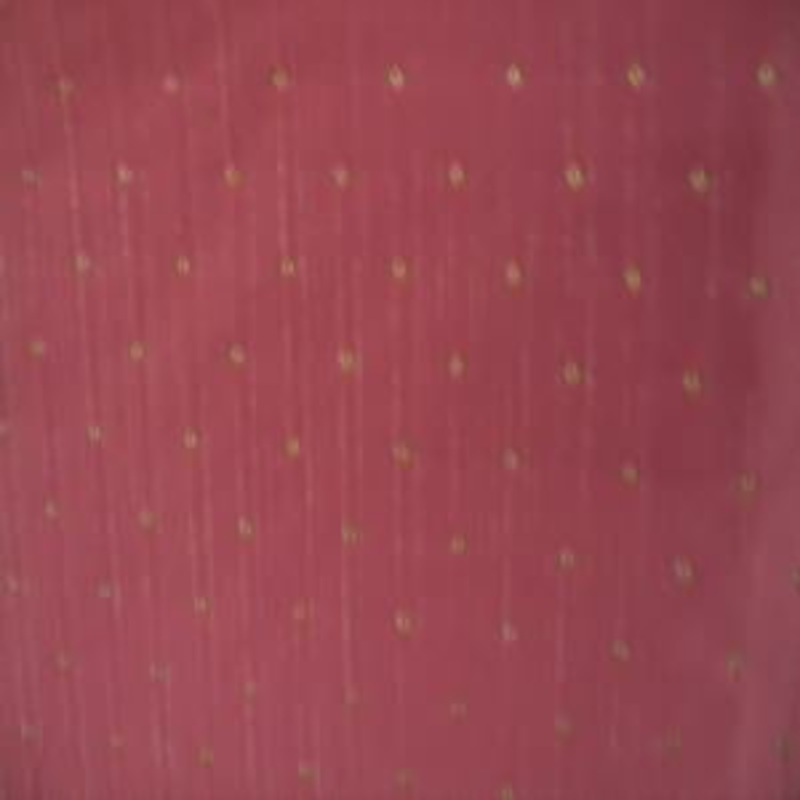 54" Dot Green with Garnet Background