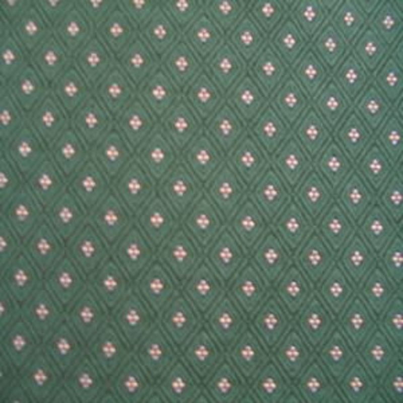 54" Dot in Diamond with Green Background