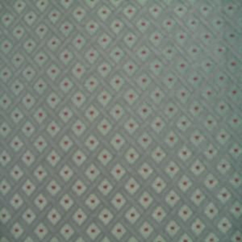 54" Dot Red with Diamond Blue-Green Background