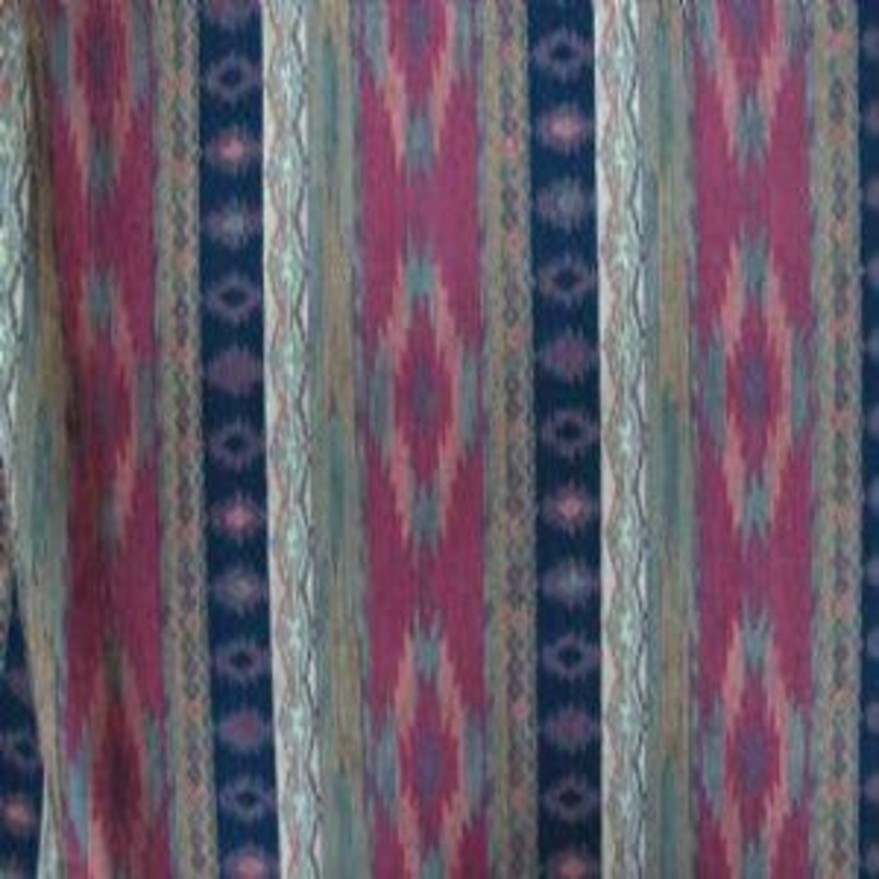 58" Southwest Upholstery Chenille Phoenix Canyon Stripe