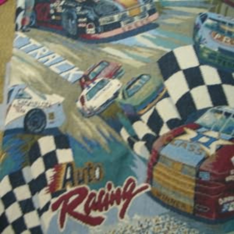 60" Tapestry "Victory Lane" Speedway Multi RR