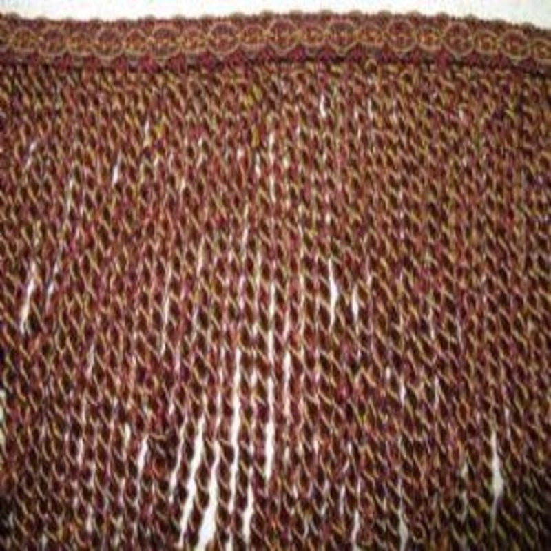 Bullion with Decorative Gimp 9" Nutmeg YF657