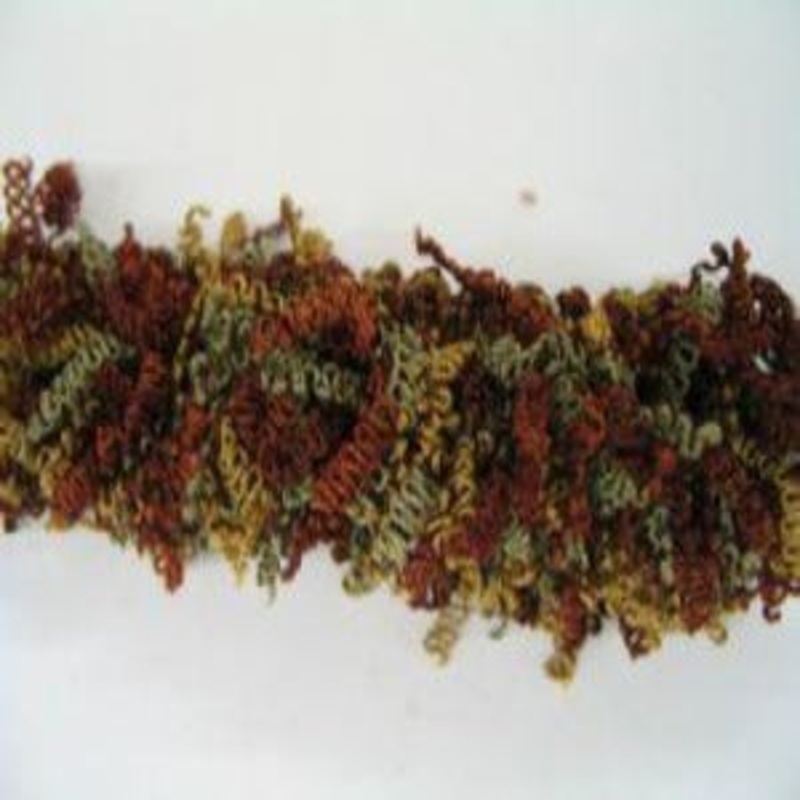 Fringe Espumillion Rizado Rust, Sage and Gold 800445-009R