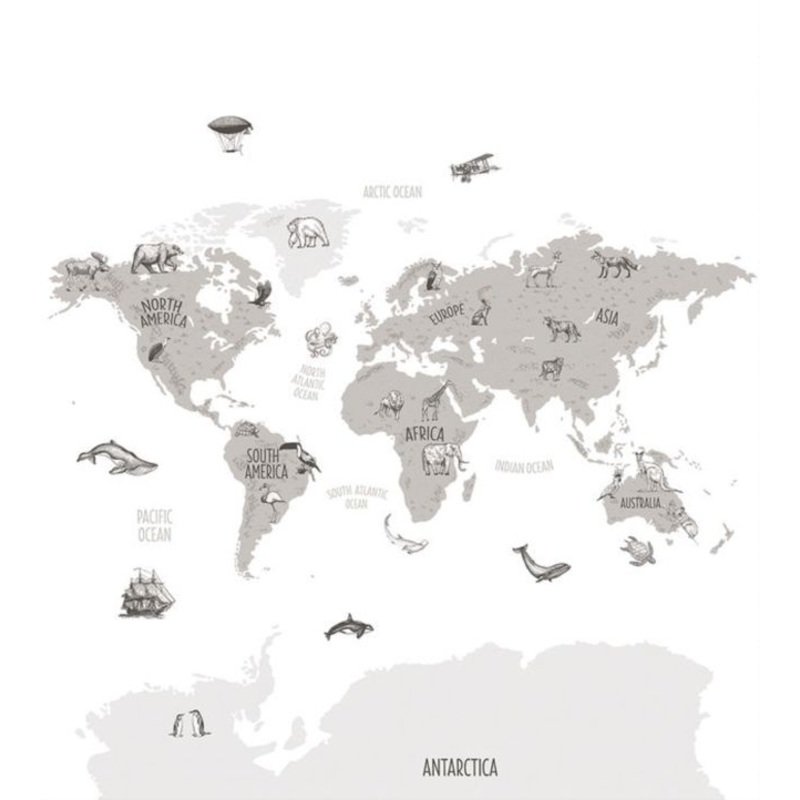 World Map Wallpaper
