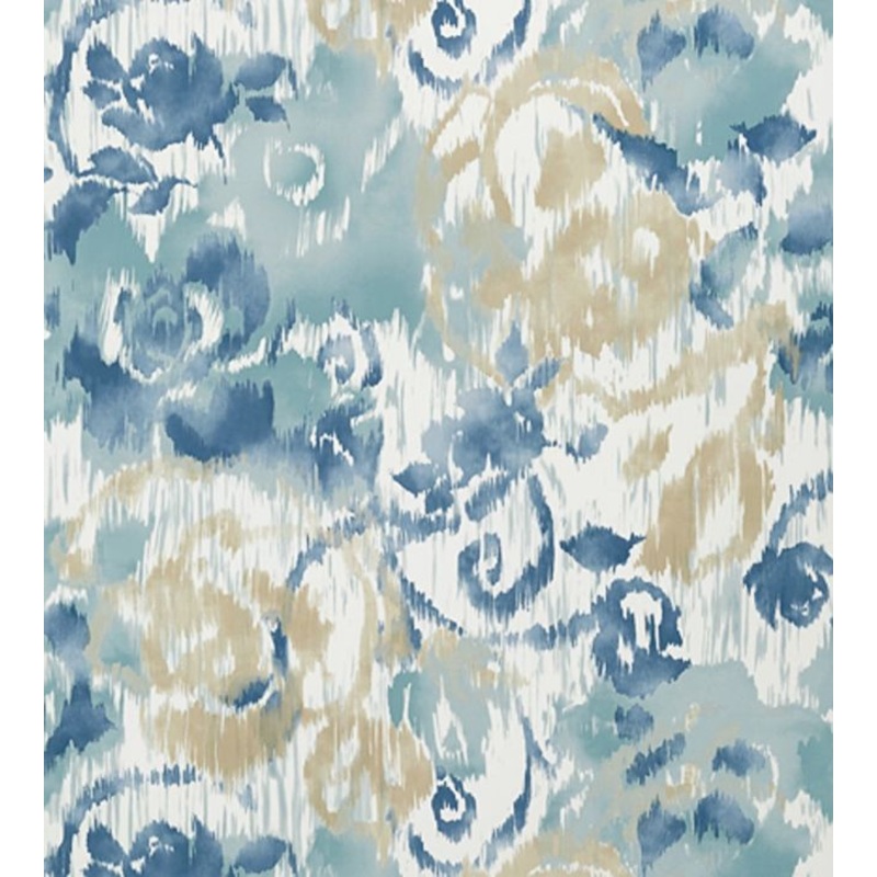 Waterford Floral Wallpaper - Blue
