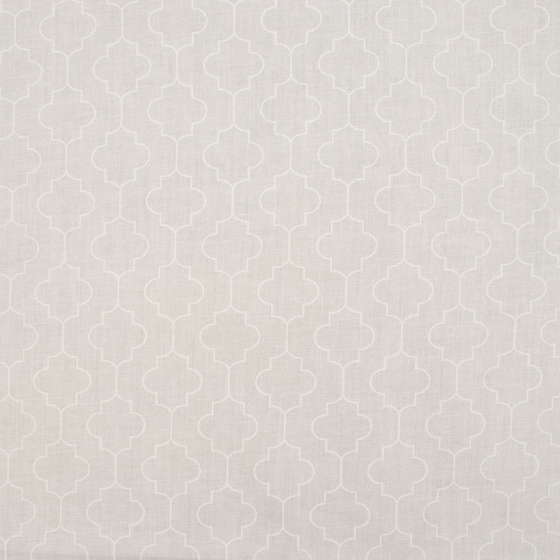 Wide-width fabric - MONOTONE - Trellis - Off white