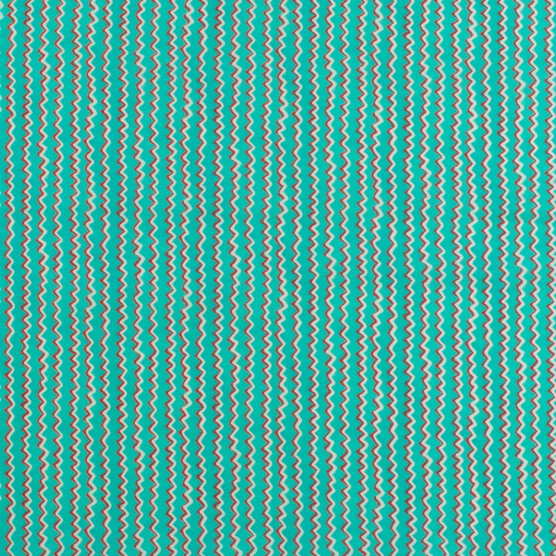 Windham Fabrics - Printed Cotton - A VERY TERRI CHRISTMAS - 003 - Turquoise