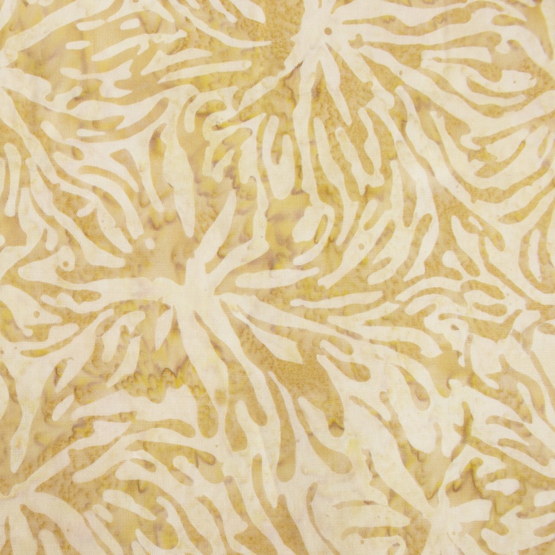 BALI batik - Anemone - Beige