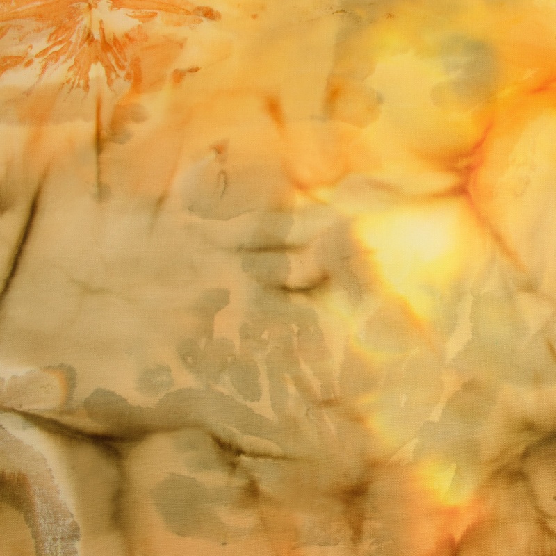 BALI batik - Marble - Yellow / Orange / Green