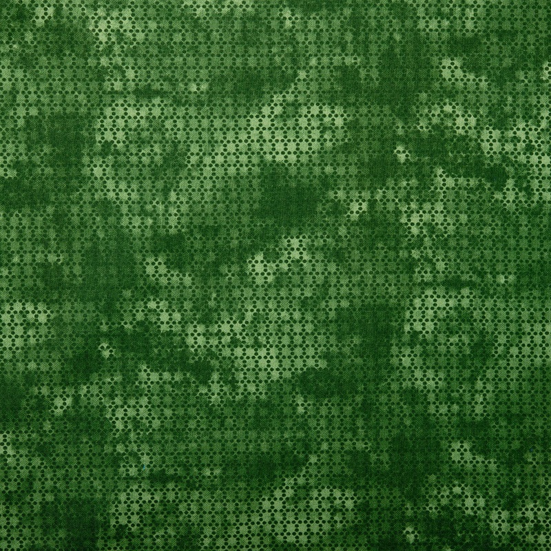 Blenders Cotton Print - Daisy marble - Green