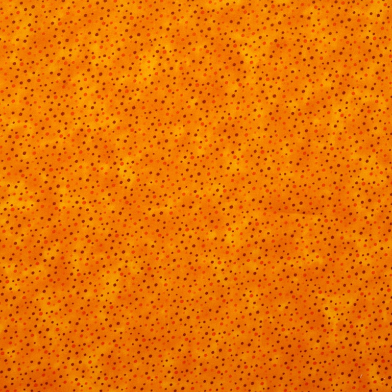 Blenders Cotton Print - Dots - Orange