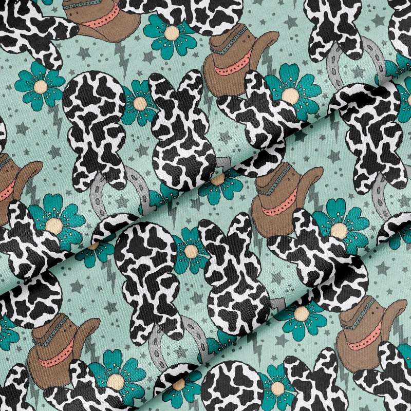 100% Cotton Fabric By the Yard Printed in USA Cotton Sateen -  Cotton CTN1354