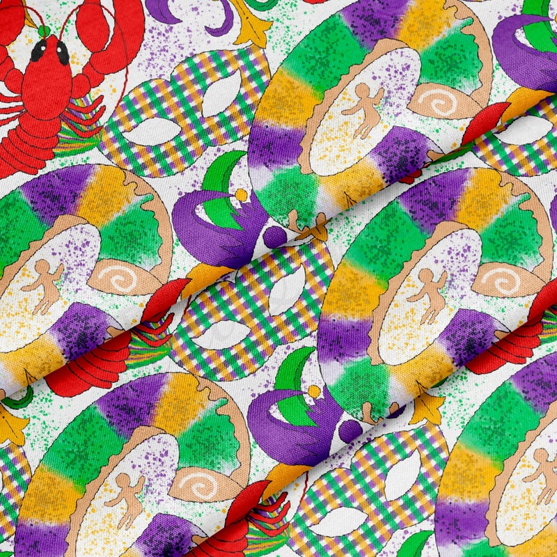 100% Cotton Fabric By the Yard Printed in USA Cotton Sateen -  Cotton CTN1358