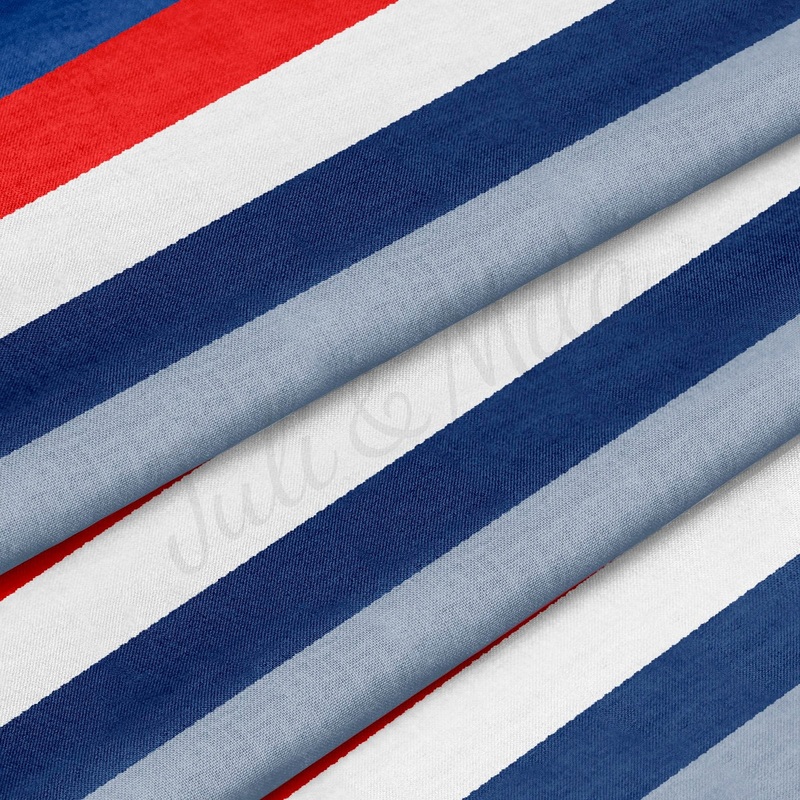 100% Cotton Fabric By the Yard Printed in USA Cotton Sateen -  Cotton CTNPT84 4th of July