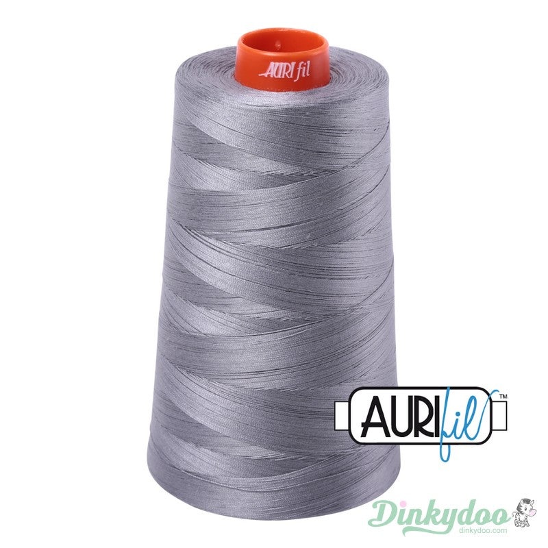 Aurifil Thread - Grey  - 50wt Cone 6452yd