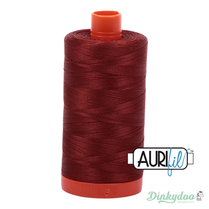 Aurifil Thread - Rust  - 50wt 1422 yd