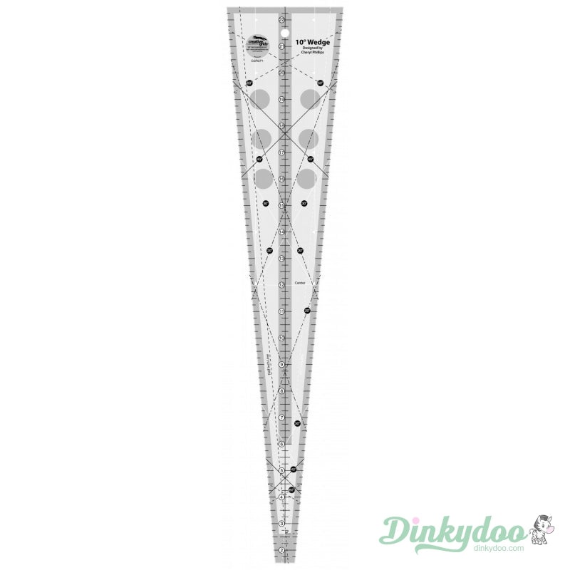 Creative Grids - 10 Degree Wedge Ruler