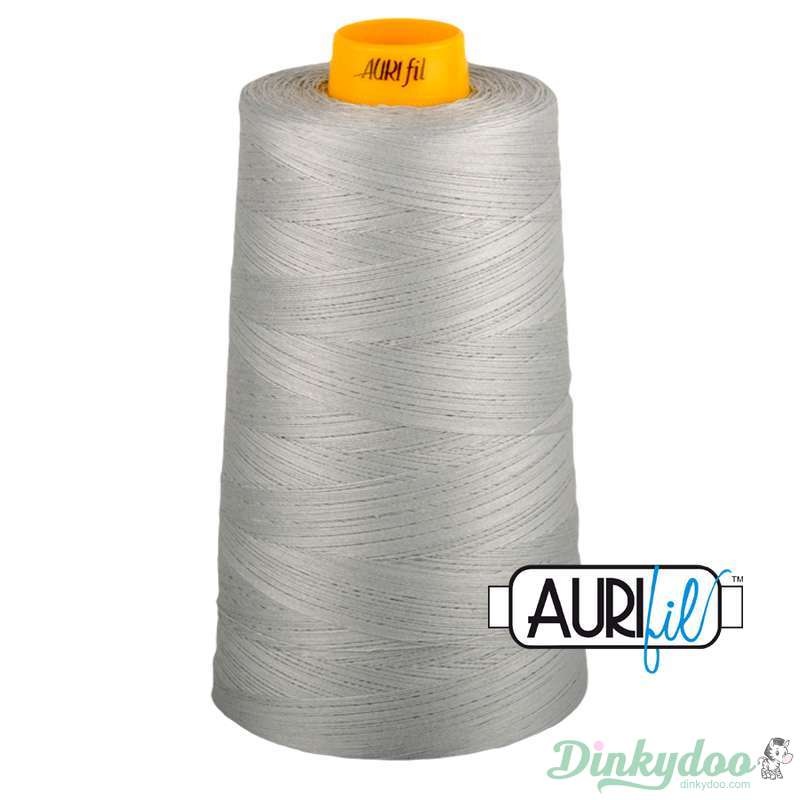 Aurifil FORTY3 Thread  - Aluminum  - 40wt Cone 3280yd