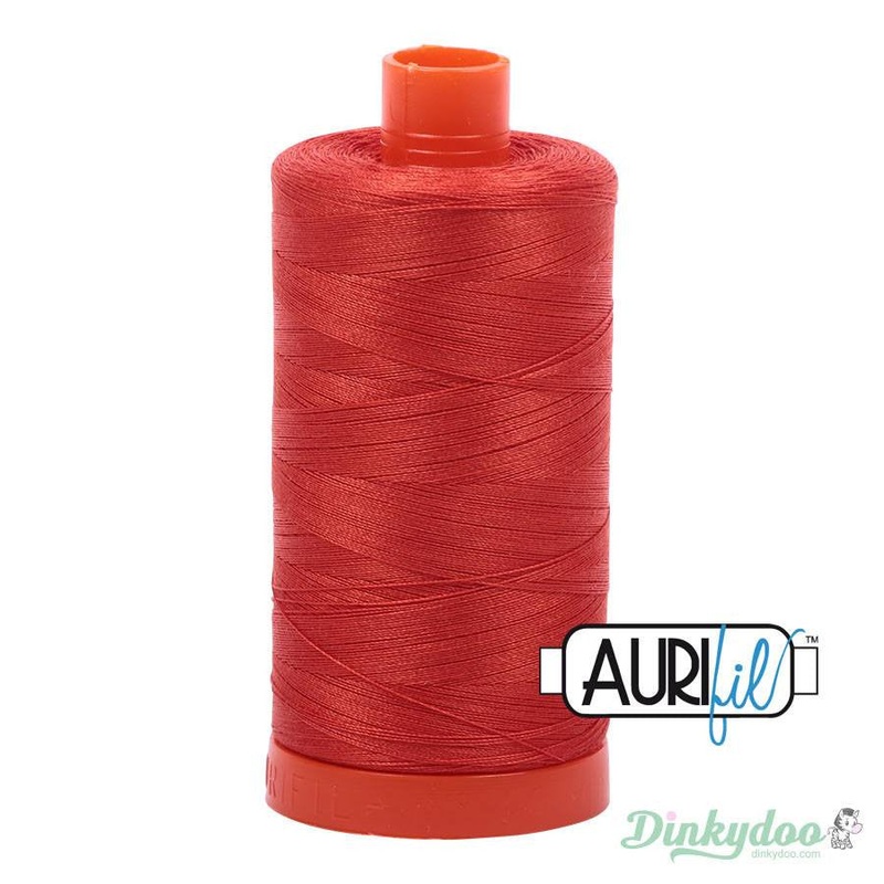 Aurifil Thread - Red Orange  - 50wt 1422yd