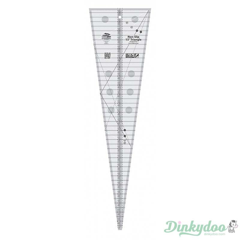Creative Grids - 15 Degree Triangle Quilt Ruler