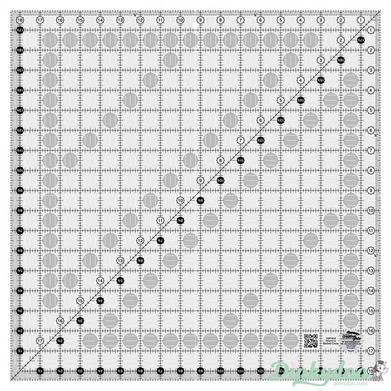 Creative Grids - 18.5" Quilt Ruler