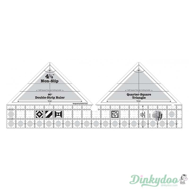 Creative Grids - 90 Degree Double-Strip Quilt Ruler