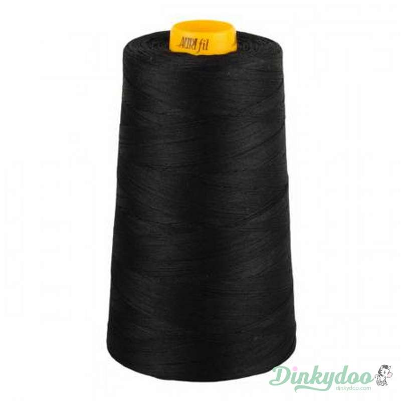 Aurifil FORTY3 Thread  - Black  - 40wt Cone 3280yd