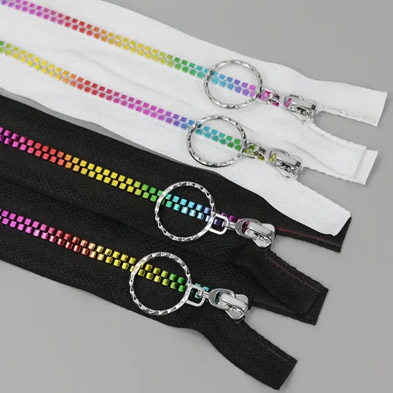 Rainbow Gradient Zipper Nylon #5