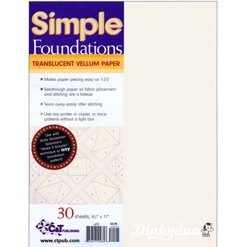 Simple Foundations Paper Piecing  - C&T Publishing